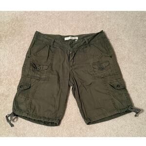 Sister Moon Army Green Shorts, Size 6